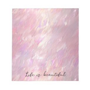 Girly Pearl Pink Notitieblok