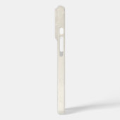 Girly Pearl White Glam Case-Mate iPhone Case (Achterkant / Links)