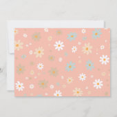 Girly Photo Party Wilde dieren Verjaardag Bedankkaart (Achterkant)