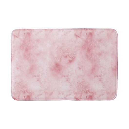 Girly Pink Abstract Badmat (Voorkant)