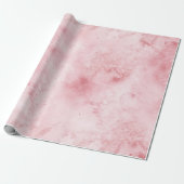 Girly Pink Abstract Cadeaupapier (Uitgerold)