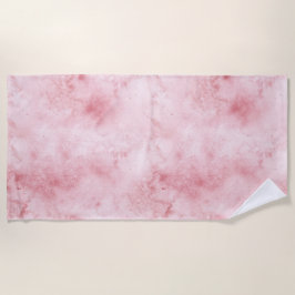 Girly Pink Abstract Strandlaken