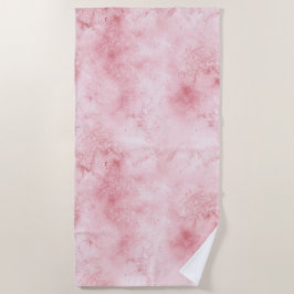 Girly Pink Abstract Strandlaken
