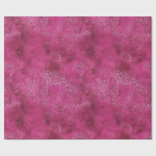 Girly Pink Abstracte Glitz Glam Glitter Cadeaupapier (Vlak)