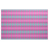 Girly Pink Abstracte Waterverf Boho Pattern Stof (Yard (91,4 cm))