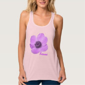  Girly Pink Anemone T Shirt (Voorkant)