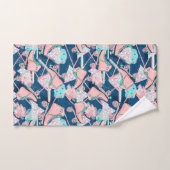 Girly Pink Aqua Roller Schaatsen - Gepersonaliseer Bad Handdoek (Handdoek)