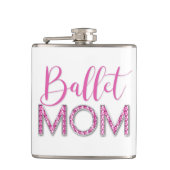 Girly Pink Ballet Moeder Sparkle Diamond Heupfles (Voorkant)