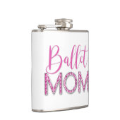 Girly Pink Ballet Moeder Sparkle Diamond Heupfles (Rechts)