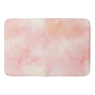 Girly Pink Blush Peach      Badmat