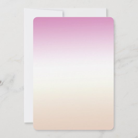 Girly Pink Blush Peach Glam Leopard Print Tie kleu Kaart (Achterkant)