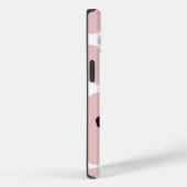 Girly Pink Bubblegum Blazen Koe Liefhebbers Case-Mate iPhone Case (Achterkant / Rechts)