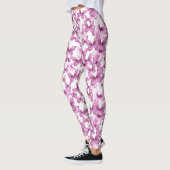 Girly Pink Butterflies Whimsical Patterned Leggings (Links)