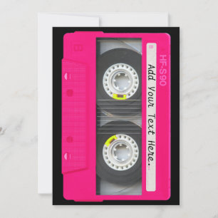 Girly Pink Cassettebandje