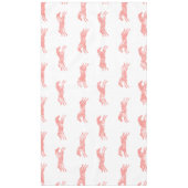 Girly Pink Classic Equestrian Horses Tafelkleed (Voorkant)