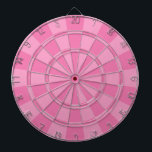 Girly Pink Dartbord<br><div class="desc">Girly Pink Dart Board</div>