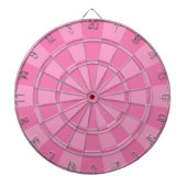 Girly Pink Dartbord (Voorkant)