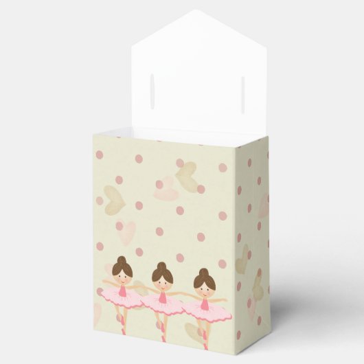 Girly Pink en Dreamweaver Ballerina Bedankdoosjes (Geopend)