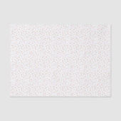 Girly Pink en Gold Sparkle Stippen Tissuepapier (Voorkant)