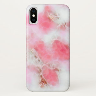 Girly Pink en White Marble Pattern Case-Mate iPhone Case