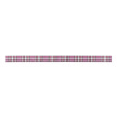 Girly Pink Fabric Pset Tartan Patroon Satijnen Lint (Voorkant)