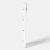 Girly Pink Feathers Pattern Case-Mate iPhone Case (Achterkant / Rechts)