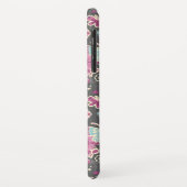 Girly Pink Floral Case-Mate iPhone Case (Achterkant/links)