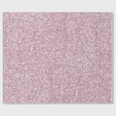 Girly Pink Glam Glitter sparkle Cadeaupapier (Vlak)
