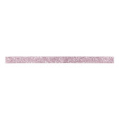 Girly Pink Glam Glitter sparkle Satijnen Lint (Voorkant)