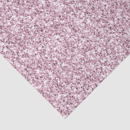 Girly Pink Glam Glitter sparkle Tissuepapier (Detail)