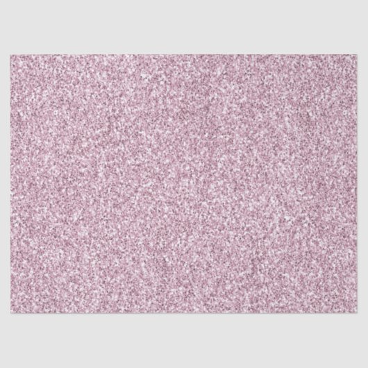 Girly Pink Glam Glitter sparkle Tissuepapier (Voorkant)