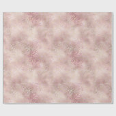 Girly Pink Glam Gold Luipaard Print Cadeaupapier (Vlak)