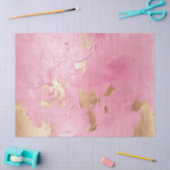 Girly Pink Glam Gold Tissuepapier (Craft)