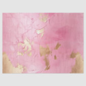 Girly Pink Glam Gold Tissuepapier (Voorkant)