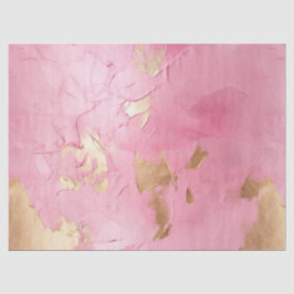 Girly Pink Glam Gold Tissuepapier