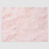 Girly Pink Glam Leopard Animal Birthday Tissuepapier (Voorkant)