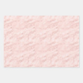 Girly Pink Glam Leopard Print Ombre Glitter Inpakpapier Vel (Voorkant 2)