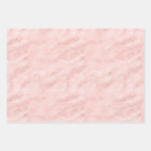 Girly Pink Glam Leopard Print Ombre Inpakpapier Vel (Voorkant 3)