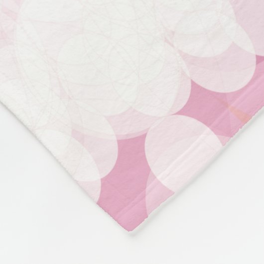 Girly Pink Glitter 21e verjaardag Fleece Deken (Hoek)