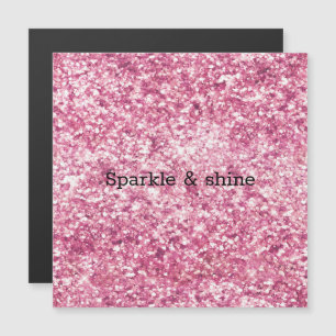 Girly Pink Glitter Confetti
