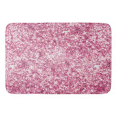 Girly Pink Glitter Confetti Badmat (Voorkant)
