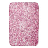Girly Pink Glitter Confetti Badmat (Voorkant Verticaal)