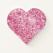 Girly Pink Glitter Confetti Notitieboek (Achterkant)