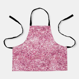 Girly Pink Glitter Confetti Schort