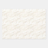 Girly Pink Glitter Glam Gold Leopard Print Ombre Inpakpapier Vel (Voorkant 3)