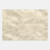 Girly Pink Glitter Glam Gold Leopard Print Ombre Inpakpapier Vel (Voorkant 2)