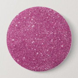 Girly Pink Glitter Glam Ronde Button 4,0 Cm