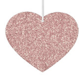 Girly Pink Glitter Luchtverfrisser (Achterkant)