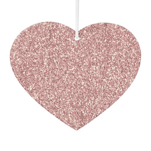 Girly Pink Glitter Luchtverfrisser (Voorkant)