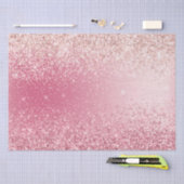 Girly Pink Glitter Ombre Tissuepapier (Craft)